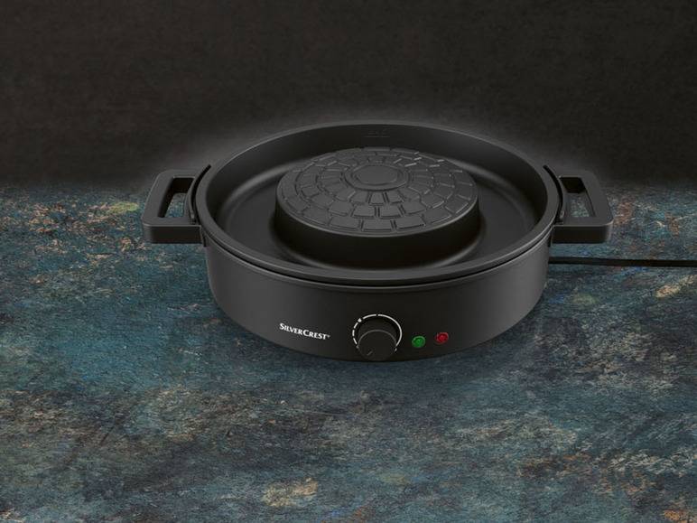 SILVERCREST® KITCHEN TOOLS Tischgrill mit Hot Pot STHP 1800 A1, 2-in-1 Flash Sale