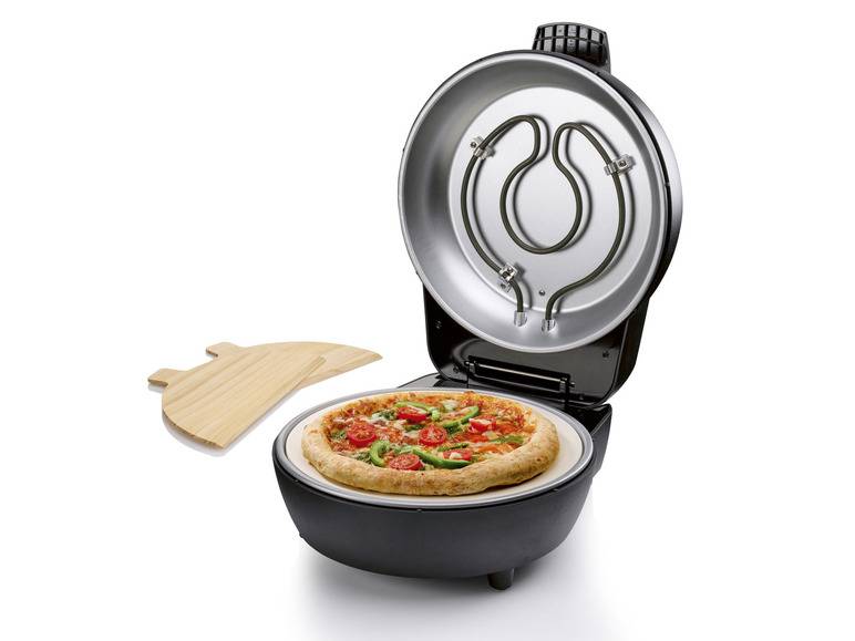 SILVERCREST® KITCHEN TOOLS Hochtemperatur-Pizzaofen, 1200 W Valentinstagsangebot