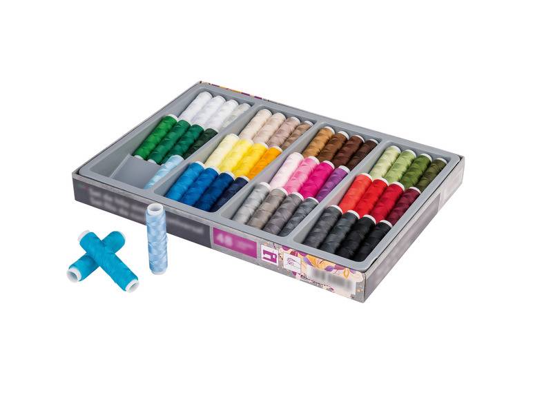 crelando® Syngarn-Allesnäher-Set, 48-teilig