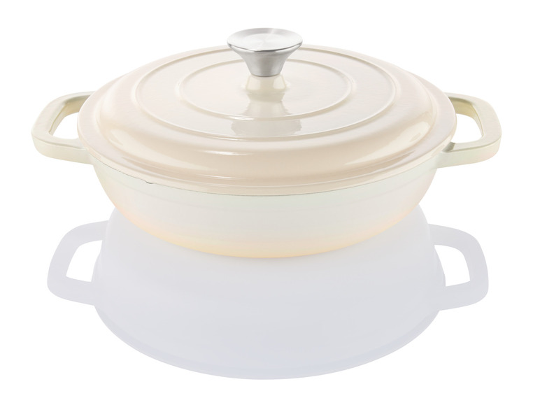 LIVARNO home Gusseisen-Servierpfanne, Ø 25 x H 6 cm Tägliche Deals