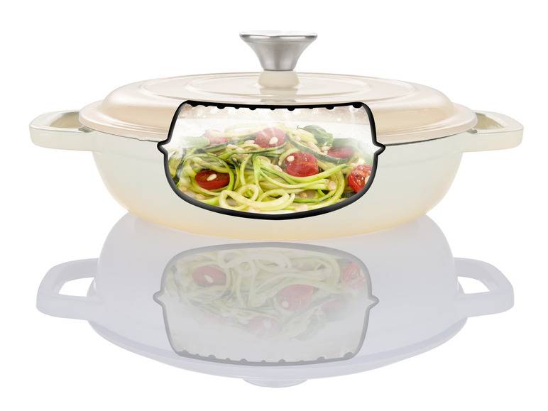 LIVARNO home Gusseisen-Servierpfanne, Ø 25 x H 6 cm Tägliche Deals