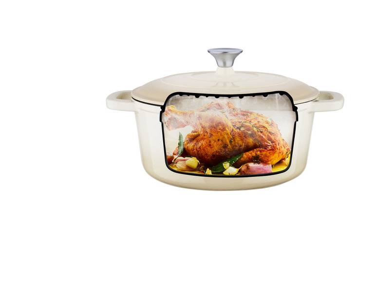 LIVARNO home Gusseisen-Topf, 4,5 l Tiefpreis