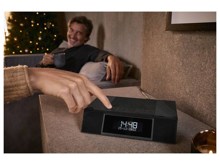 SILVERCREST® Radio DAB+, mit Alarmfunktion Letzte 3 Tage