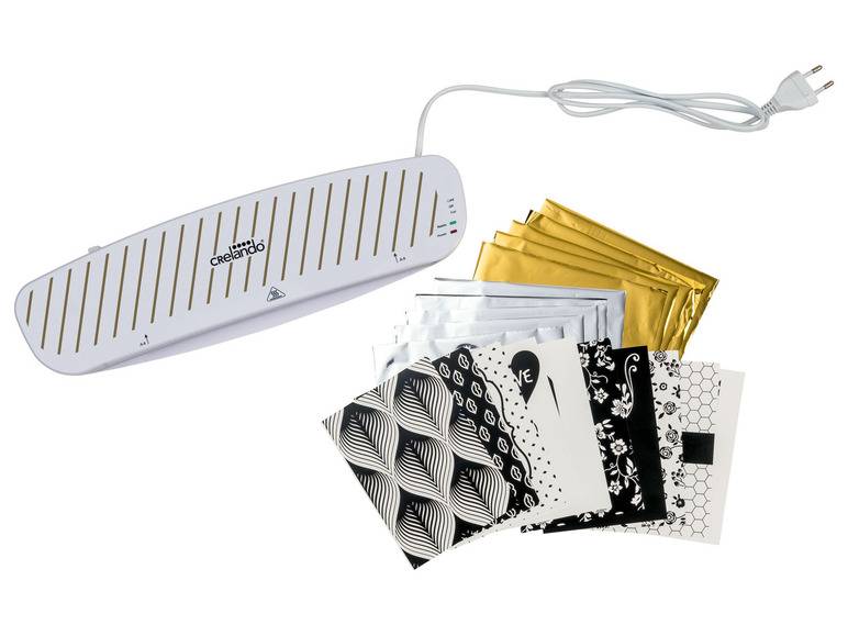 crelando® Heißfolienapplikator, 200 W Super Rabatt
