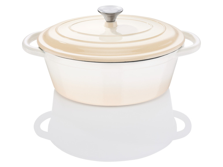 LIVARNO home Gusseisen-Bräter, mit Drop-System, 3,8 l 50% Rabatt mit kostenlosem Versand