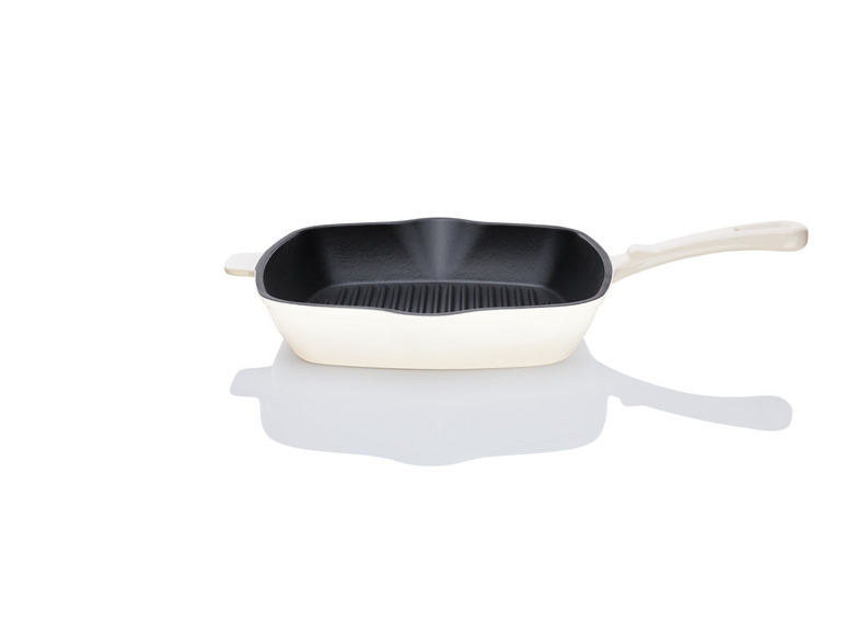 LIVARNO home Gusseisen-Grillpfanne, mit beidseitigem Ausgießer Clearance-Verkauf