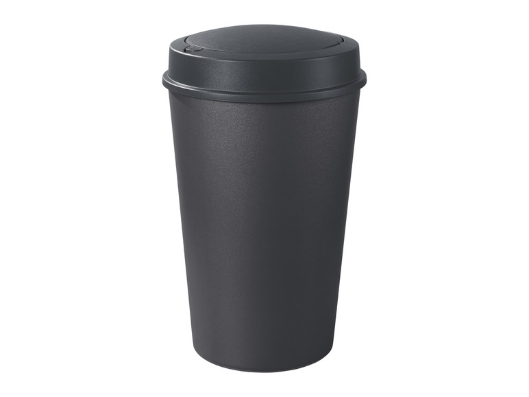 LIVARNO home Abfalleimer, 25 l, mit multifunktionalem 2-in-1 Deckel Begrenzt auf 3 Tage
