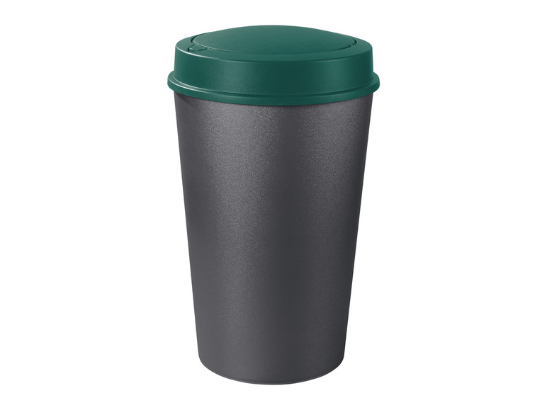 LIVARNO home Abfalleimer, 25 l, mit multifunktionalem 2-in-1 Deckel Begrenzt auf 3 Tage