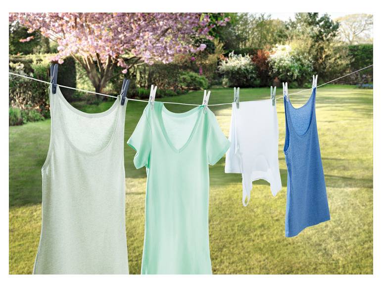 LIVARNO home Wäscheklammern \ Wäscheleine \ Teleskopkörbchen & Wäscheklammern im Angebot