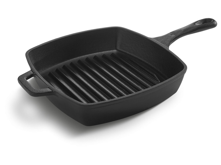 GRILLMEISTER Gusseisen mit Wok und Bratpfanne Kostenloser Versand
