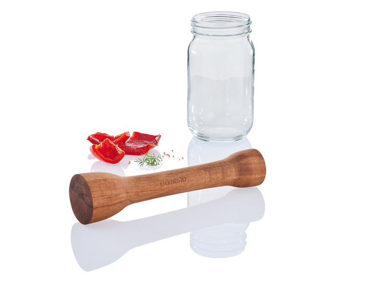 ERNESTO® Fermentier-Holzstampfer \ Fermentier-Glasgewichte Fabrikpreis