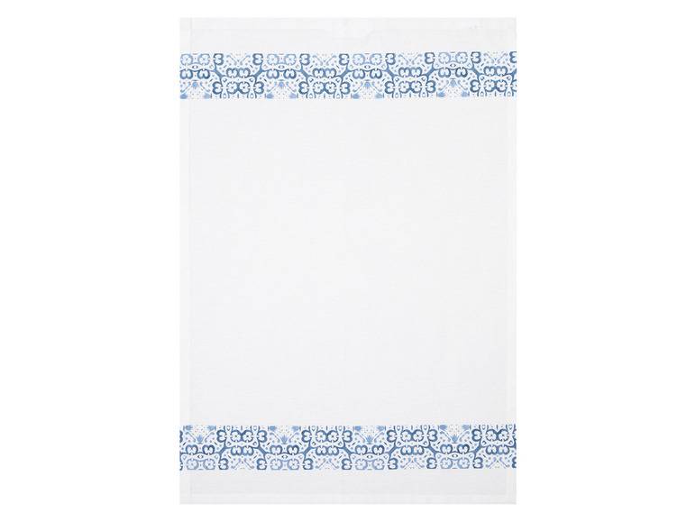 LIVARNO home Geschirrtücher, 3 Stück, 50 x 70 cm Großer Ausverkauf