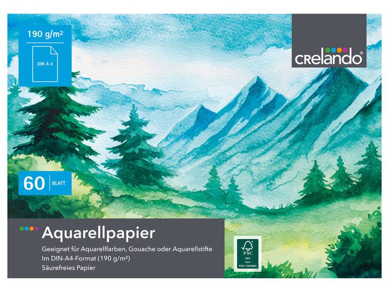 crelando® Zeichenblock, DIN A3/A4, säurefrei Begrenztes Angebot