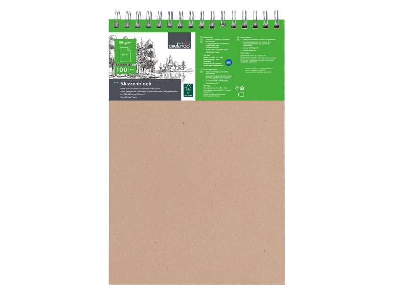 crelando® Zeichenblock, DIN A3/A4, säurefrei Begrenztes Angebot