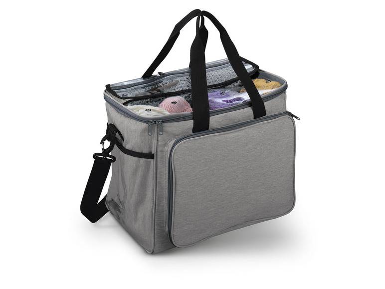 crelando® Nähmaschinen-Trolley / Strickzubehör-Tasche Preisnachlass