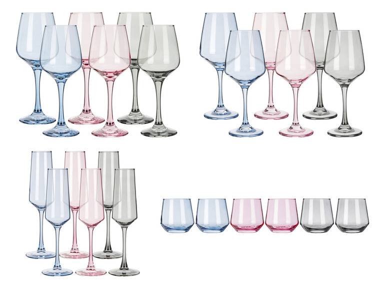 ERNESTO® Wein- / Wassergläser-Set, Bunt, 6 Stück Weihnachtsangebot