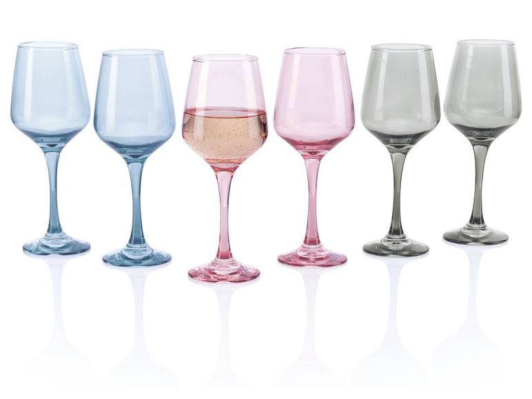 ERNESTO® Wein- / Wassergläser-Set, Bunt, 6 Stück Weihnachtsangebot