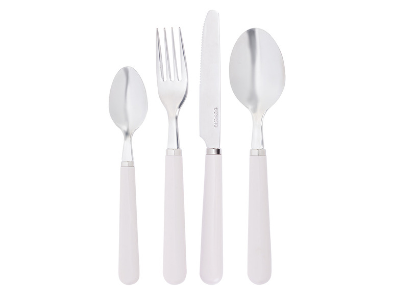 ERNESTO® Edelstahl-Besteck-Set, 24-teilig Valentinstagsangebot