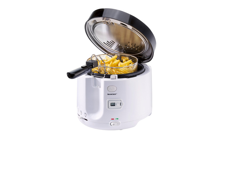 SILVERCREST® KITCHEN TOOLS Fritteuse »SFT 1900 A1«, mit Timer, weiß Saisonale Angebote