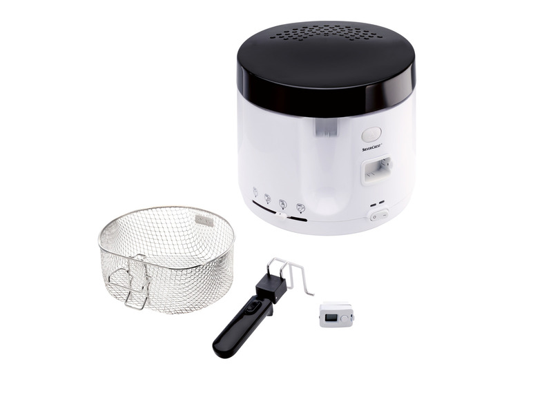 SILVERCREST® KITCHEN TOOLS Fritteuse »SFT 1900 A1«, mit Timer, weiß Saisonale Angebote