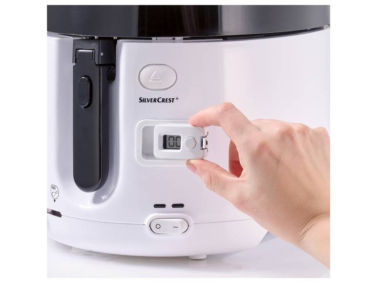 SILVERCREST® KITCHEN TOOLS Fritteuse »SFT 1900 A1«, mit Timer, weiß Saisonale Angebote