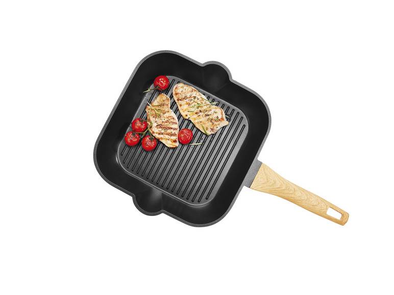 ERNESTO® Aluguss-Pfanne / -Grillpfanne, mit Antihaftbeschichtung Kostenlose Rückgabe