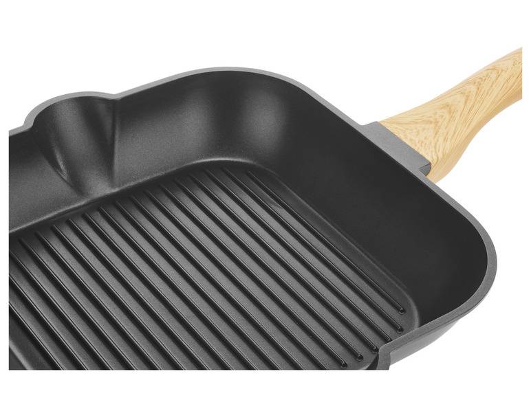 ERNESTO® Aluguss-Pfanne / -Grillpfanne, mit Antihaftbeschichtung Kostenlose Rückgabe