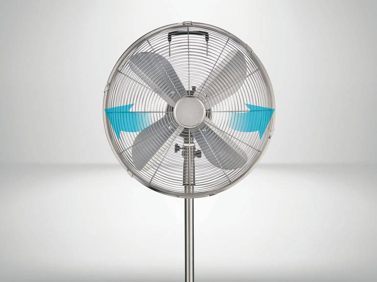 SILVERCREST® Standventilator »SSVM 40 B2«, aus Metall, mit breitem Fuß Bis zu 60% Rabatt