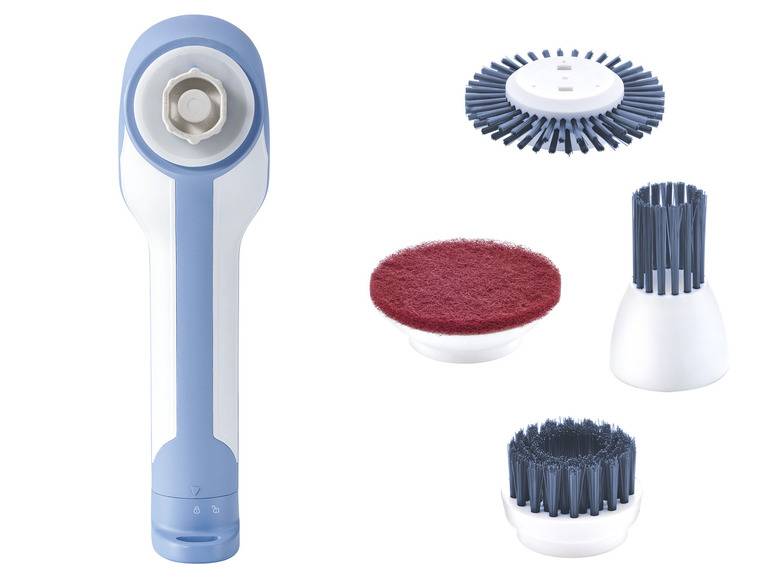 SILVERCREST® Elektrische Reinigungsbürste »SRB 6 B1«, 5-teilig Bis zu 65% Rabatt