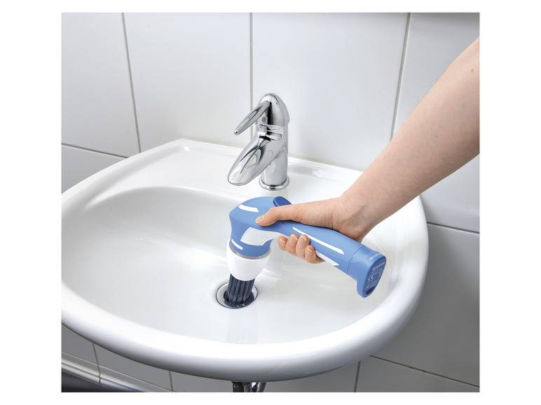 SILVERCREST® Elektrische Reinigungsbürste »SRB 6 B1«, 5-teilig Bis zu 65% Rabatt