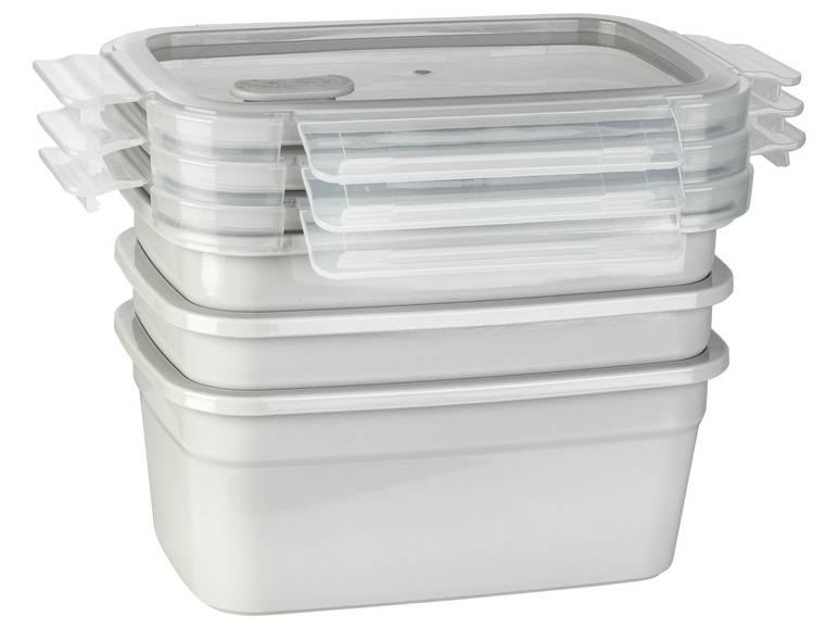 LIVARNO home Mikrowellendosen-Set, BPA-frei Limitierter Zeitrabatt