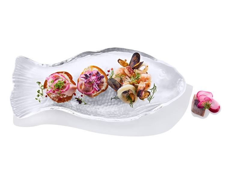 ERNESTO® Servierplatte \ Tellerchen-Set \ Schälchen-Set, 2-teilig Fabrik Onlineshop