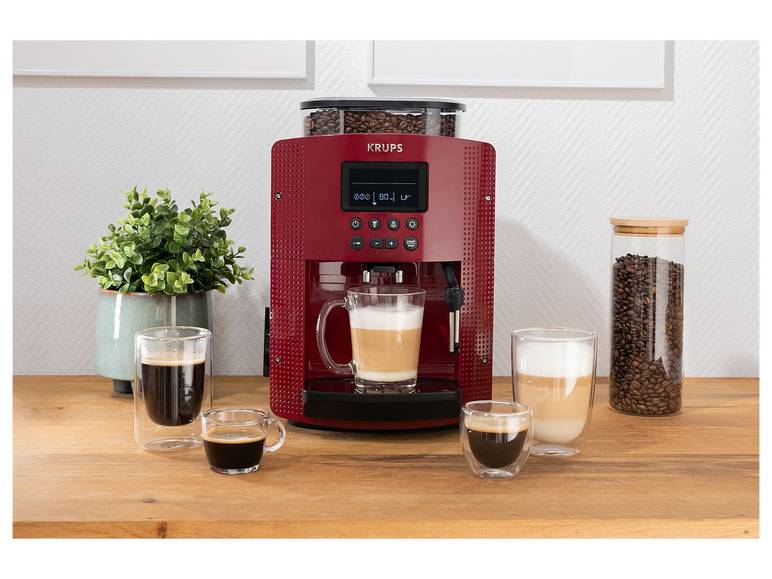 Krups Kaffeevollautomat EA8155/EA81P0/EA8155.70, Brühgruppe aus Metall Rabatt