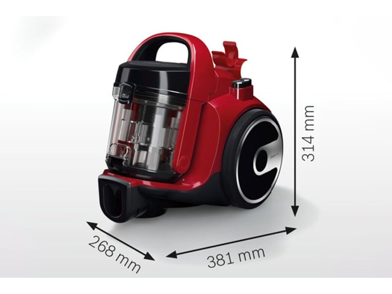 BOSCH Staubsauger »GS05 Serie 2«, mit Teleskoprohr, hocheffizient, beutellos Valentinstagsangebot