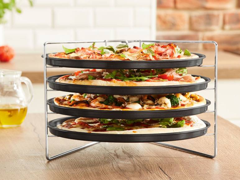 zenker Pizzabäcker-Set, Ø 29 cm, 5-teilig Exklusive Angebote