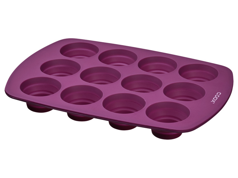 Coox Silikon-Muffinform, für 12 Muffins Begrenzte Freigabe