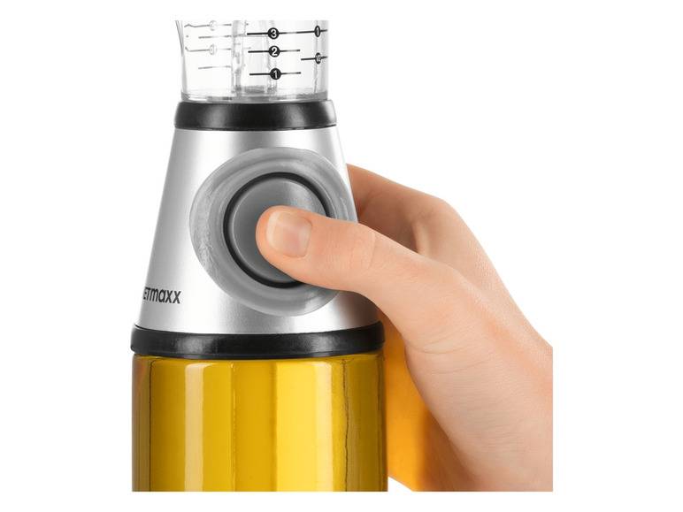 GOURMETmaxx Ölspender, inkl. Dosierhilfe und Skala Auslauf