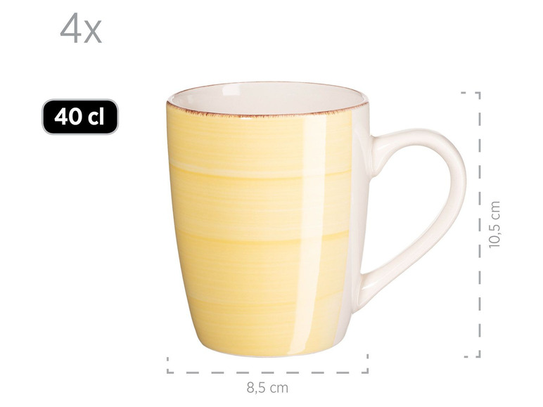 MÄSER Serie Lumaca, Kombiservice 16-tlg, Keramik Geschirr-Set Günstig kaufen