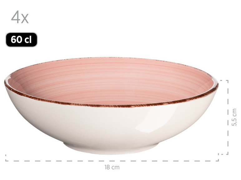 MÄSER Serie Lumaca, Kombiservice 16-tlg, Keramik Geschirr-Set Günstig kaufen