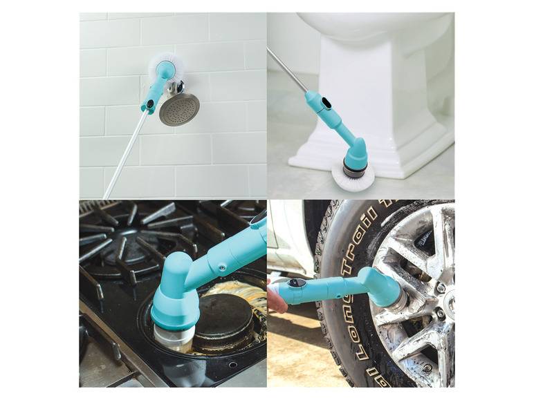 Genius Reinigungsbürste Turbo Scrub Pro, 6-tlg Riesige Ersparnisse