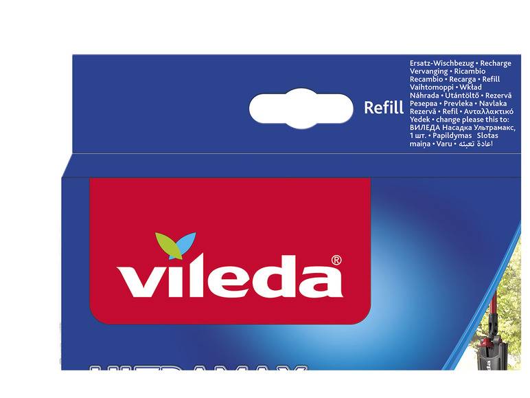 Vileda Ultramax Flachwischer Letzter Tag