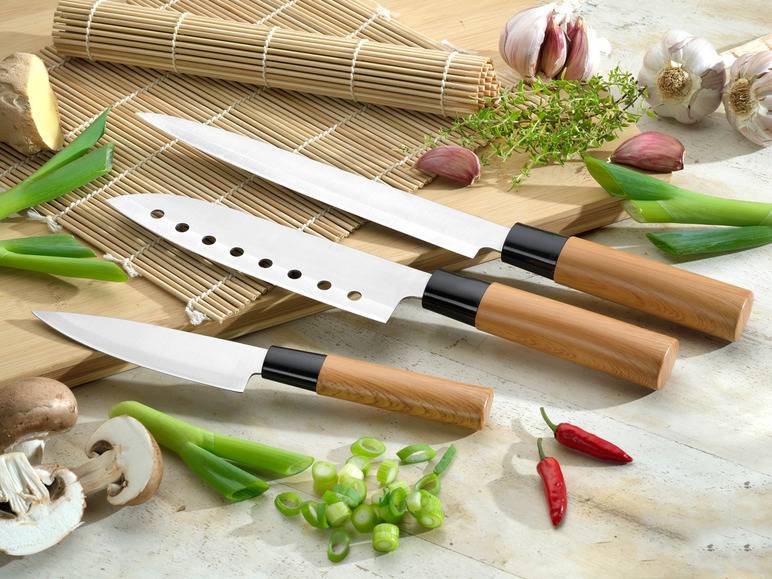 Esmeyer Messerset 3 tlg. im asiatischen Stil Hotsell