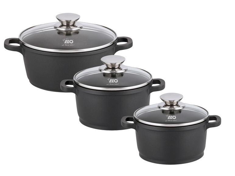 ELO Basic Alucast Kochtopf m. Deckel Kostenloser Versand
