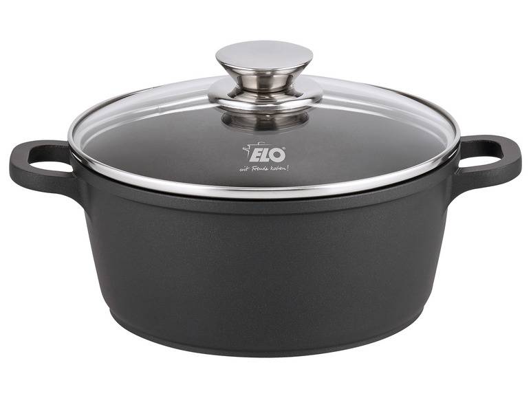 ELO Basic Alucast Kochtopf m. Deckel Kostenloser Versand