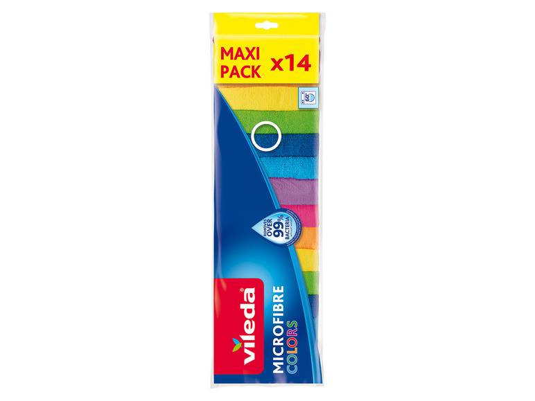 Vileda Microfaser Allzwecktuch Colors 14er Fabrik Onlineshop