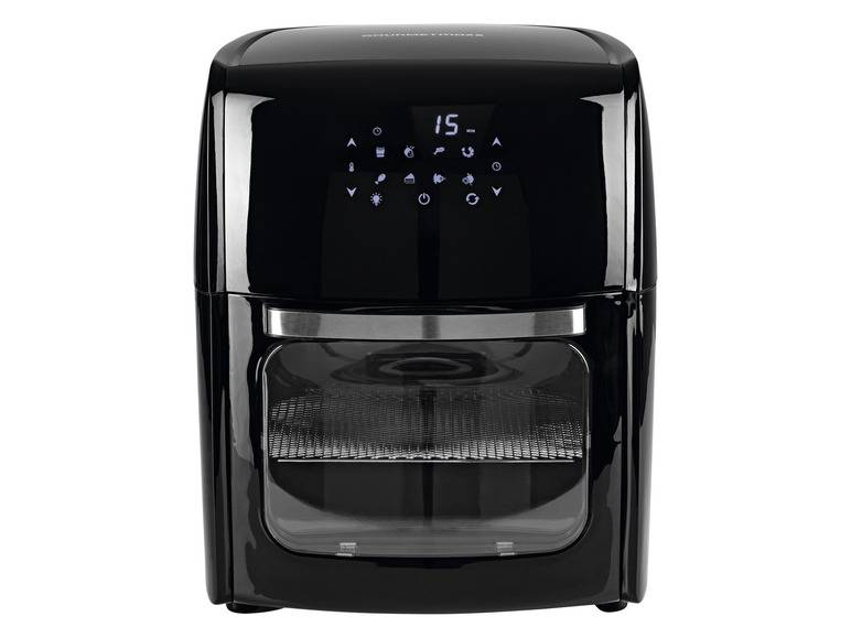 GOURMETmaxx Heißluftfritteuse mit Rotisserie, 1800 W, 12 l Vatertagsangebot
