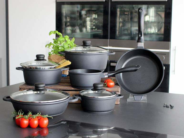 ELO Basic Topfset Black Cast Aluguss Induktion 6 teilig Bis zu 55% Rabatt