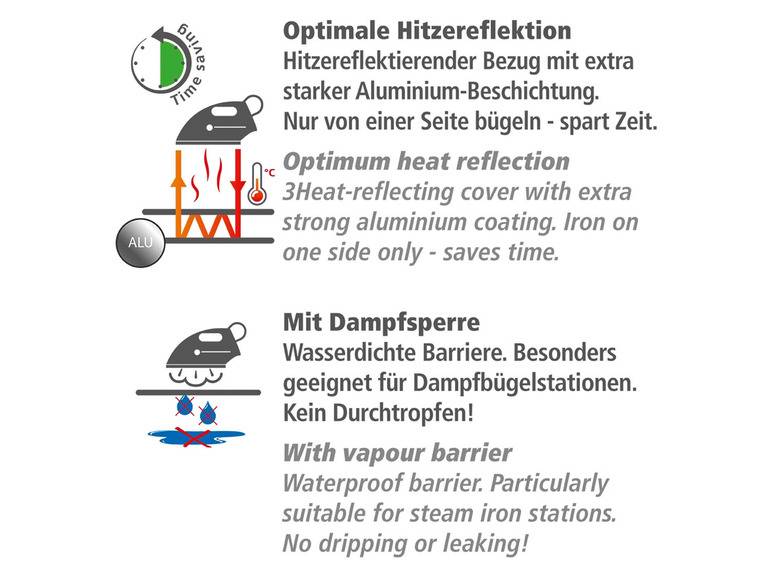 Wenko Bügeldecke »Air Comfort« Blitzbügler, dampfbügelgeeignet Fabrik Onlineshop