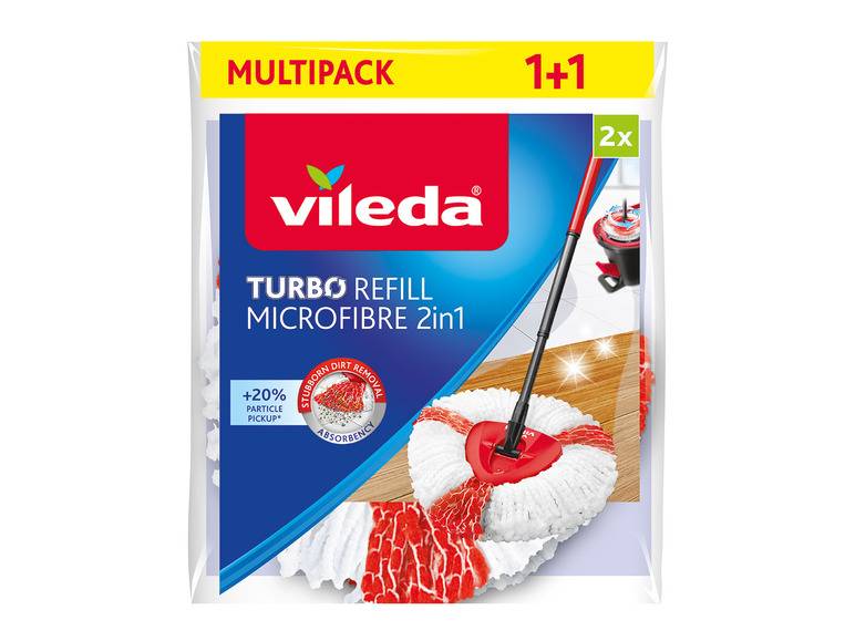 Vileda Turbo Ersatzkopf 2er Sonderangebot