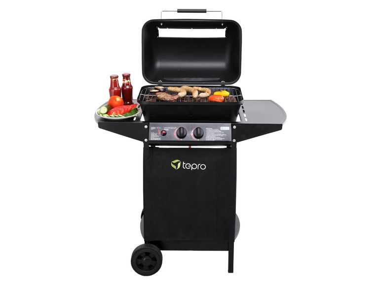 tepro Lavasteingasgrill »Irvine«, 5,4 kW, mit Piezo-Zündung Rabatt